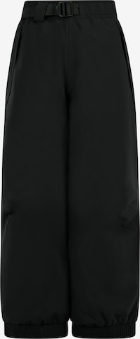 PROTEST Loosefit Sporthose 'PRTImme JR' in Schwarz: Vorderseite