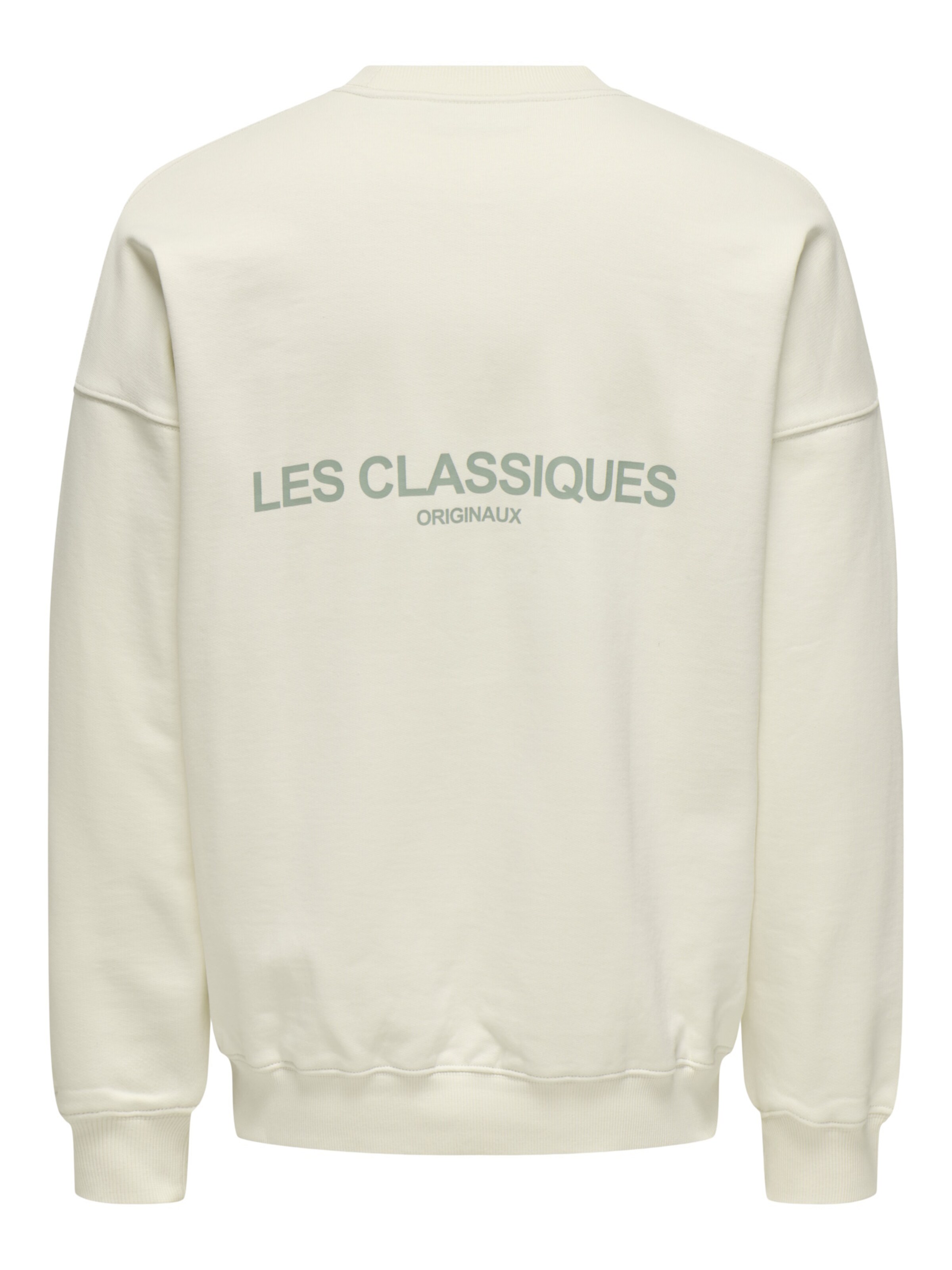 Only & Sons Sweatshirt 'Les Classiques' in White