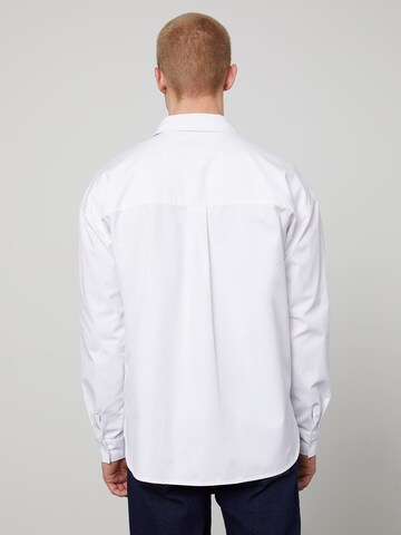 Comfort fit Camicia 'Niklas' di DAN FOX APPAREL in bianco