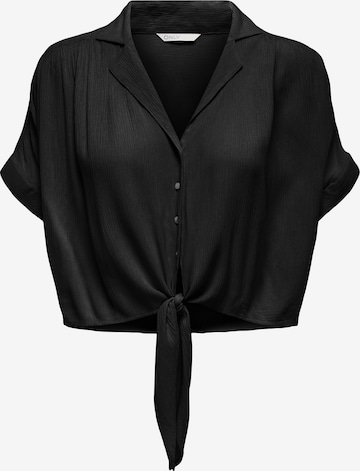 Chemisier 'ONLPAULA' ONLY en noir : devant