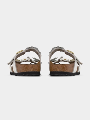 BIRKENSTOCK Сандали с разделител за пръстите 'Mayari' в бяло