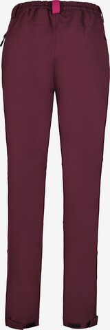 Regular Pantalon de sport Rukka en violet : devant