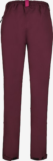 Pantaloni sportivi Rukka di colore rosso violaceo / nero, Visualizzazione prodotti