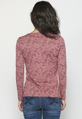 KOROSHI Majica | vijolična barva