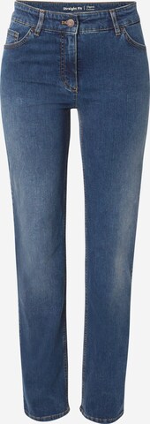 Coupe slim Jean GERRY WEBER en bleu : devant