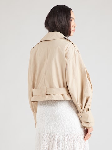 IRO Prehoden plašč | bež barva