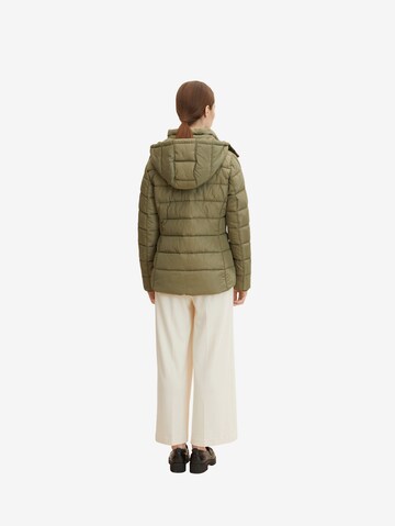 TOM TAILOR Winter Jacket in Green