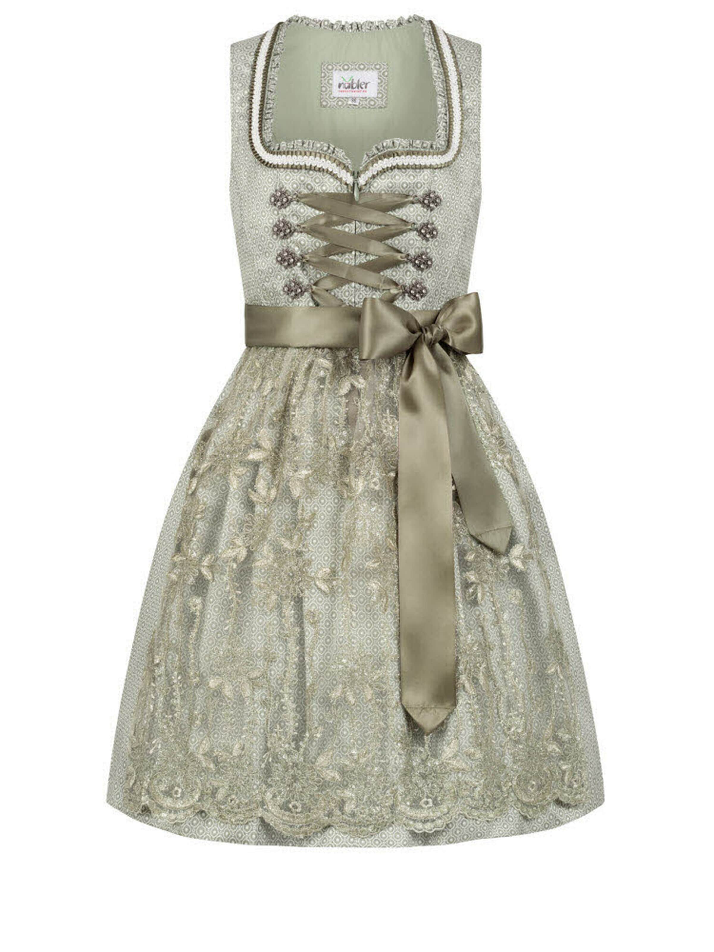 Trachtenhof Nübler Dirndl 'Dirndl mini Vivian' in Green: front