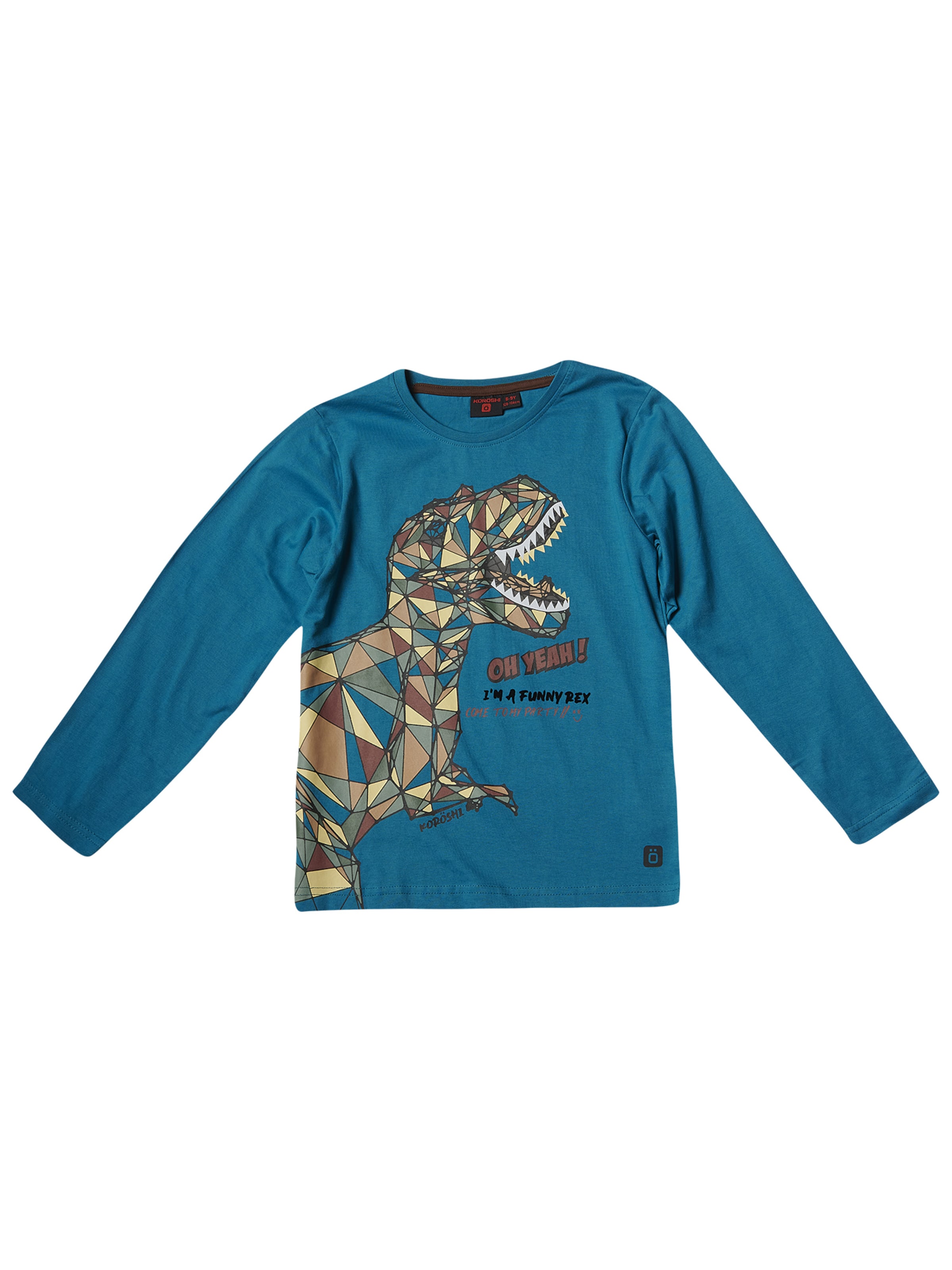 KOROSHI Tričko – zelená: přední strana