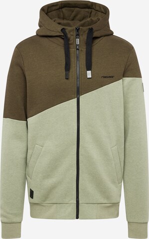 Veste de survêtement 'WINNGS' Ragwear en vert : devant