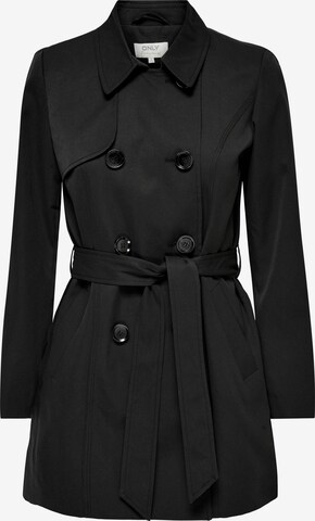 ONLY معطف لمختلف الفصول 'Valerie' بلون أسود: الأمام