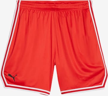 Pantaloni sport de la PUMA pe roșu: față