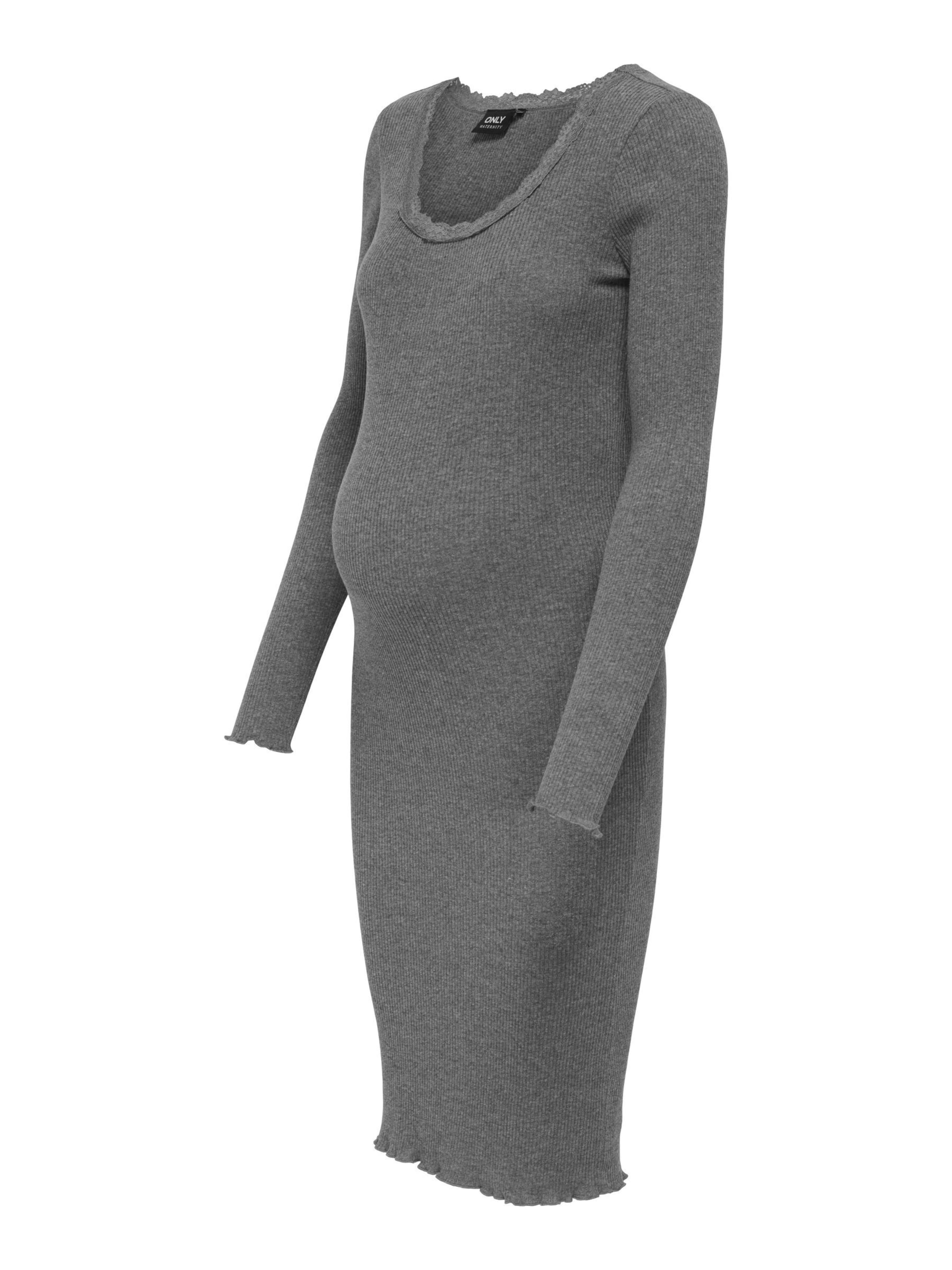 Only Maternity Vestido 'OLMXena' en gris oscuro, Vista del producto