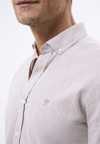 Regular fit Camicia di Felix Hardy in beige