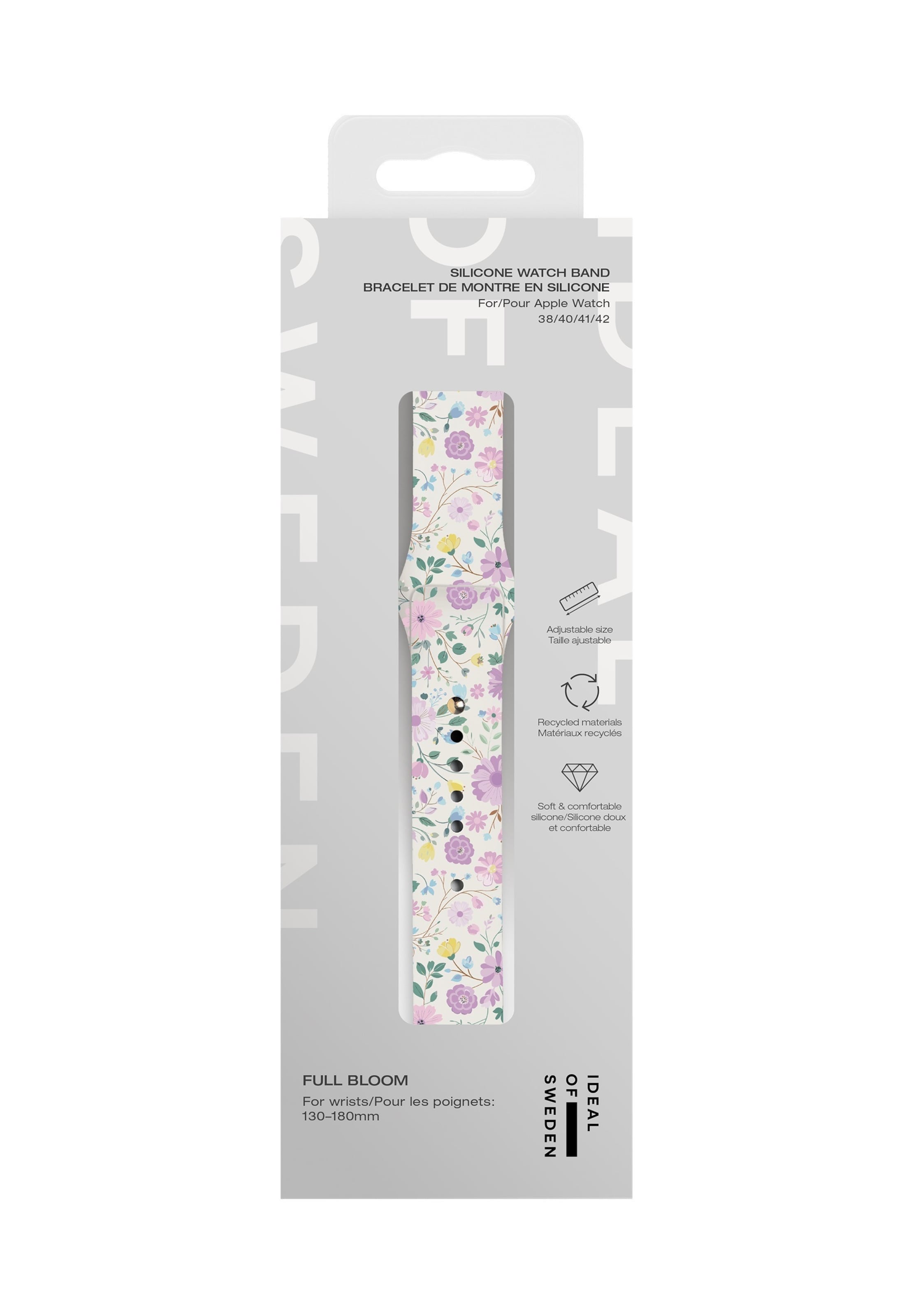 Orologio digitale 'Apple Watch 38/40/41/42 Large' di iDeal of Sweden in bianco