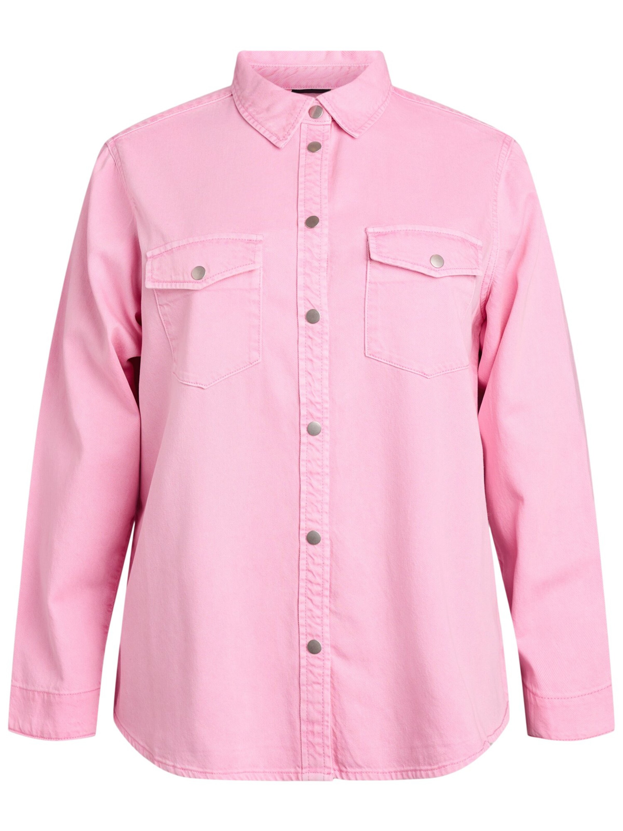 Zizzi Блузка в Ярко-розовый: спереди