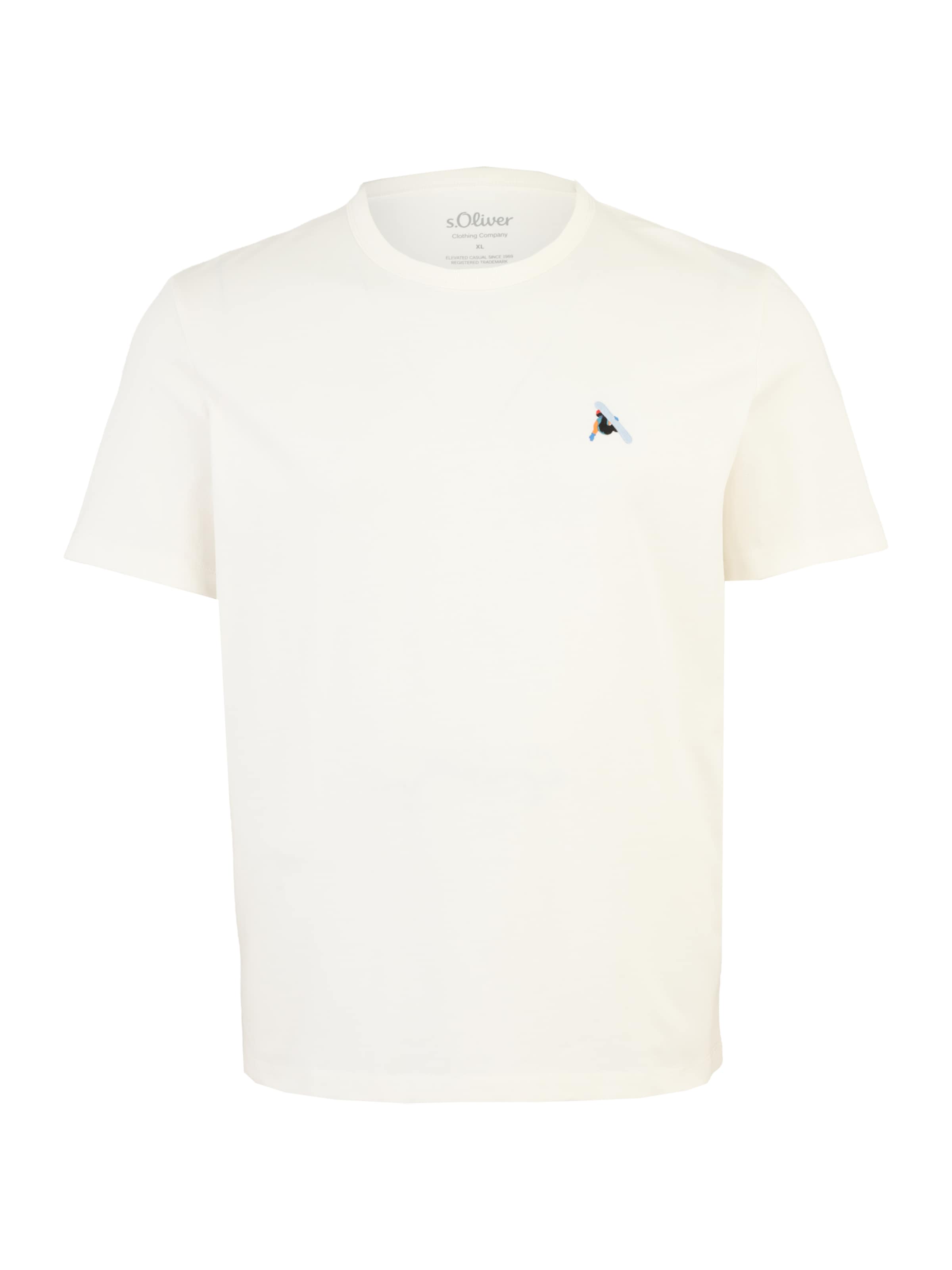 s.Oliver Shirt in Beige: front