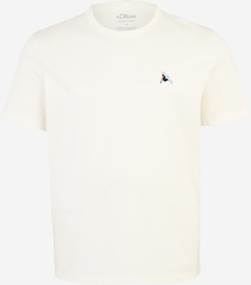 s.Oliver Shirt in Beige: front