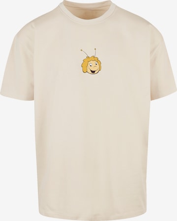 F4NT4STIC Shirt 'Kopf Motiv' in Beige: Vorderseite