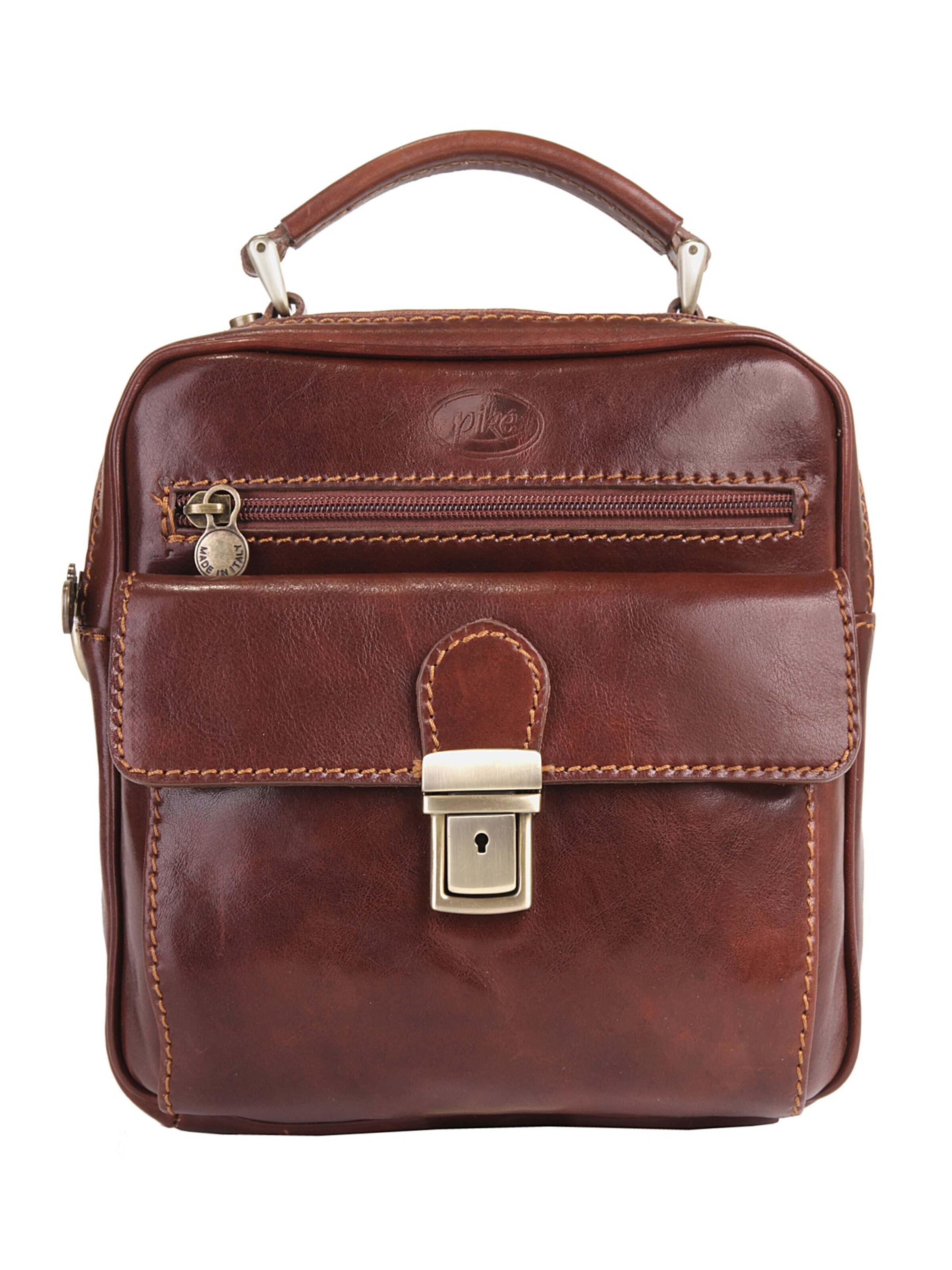piké Crossbody bag in Brown: front