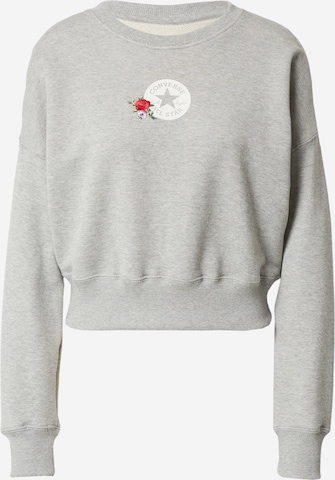 CONVERSE Sweatshirt 'Gran' in Grey: front