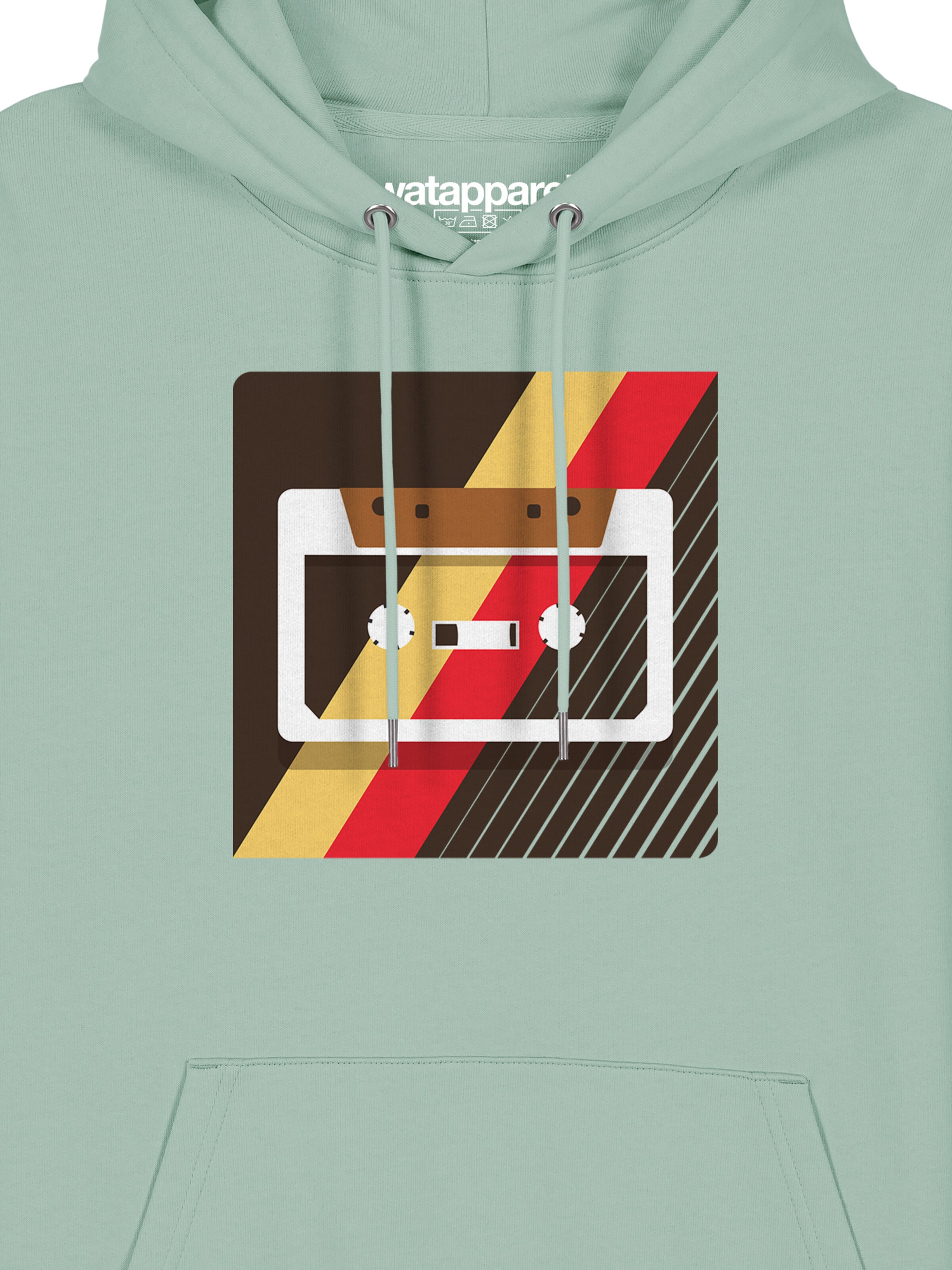 Sweat-shirt 'Kassette' Watapparel en vert