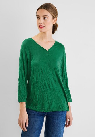 STREET ONE Shirt in Green: front