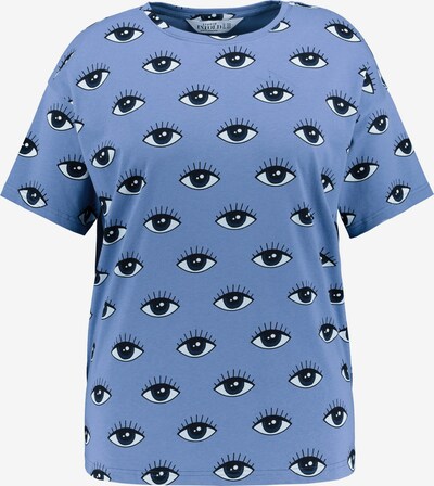 Studio Untold Shirt in blau / schwarz / weiß, Produktansicht