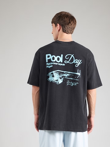 Pegador T-shirt 'Patino' i svart: framsida