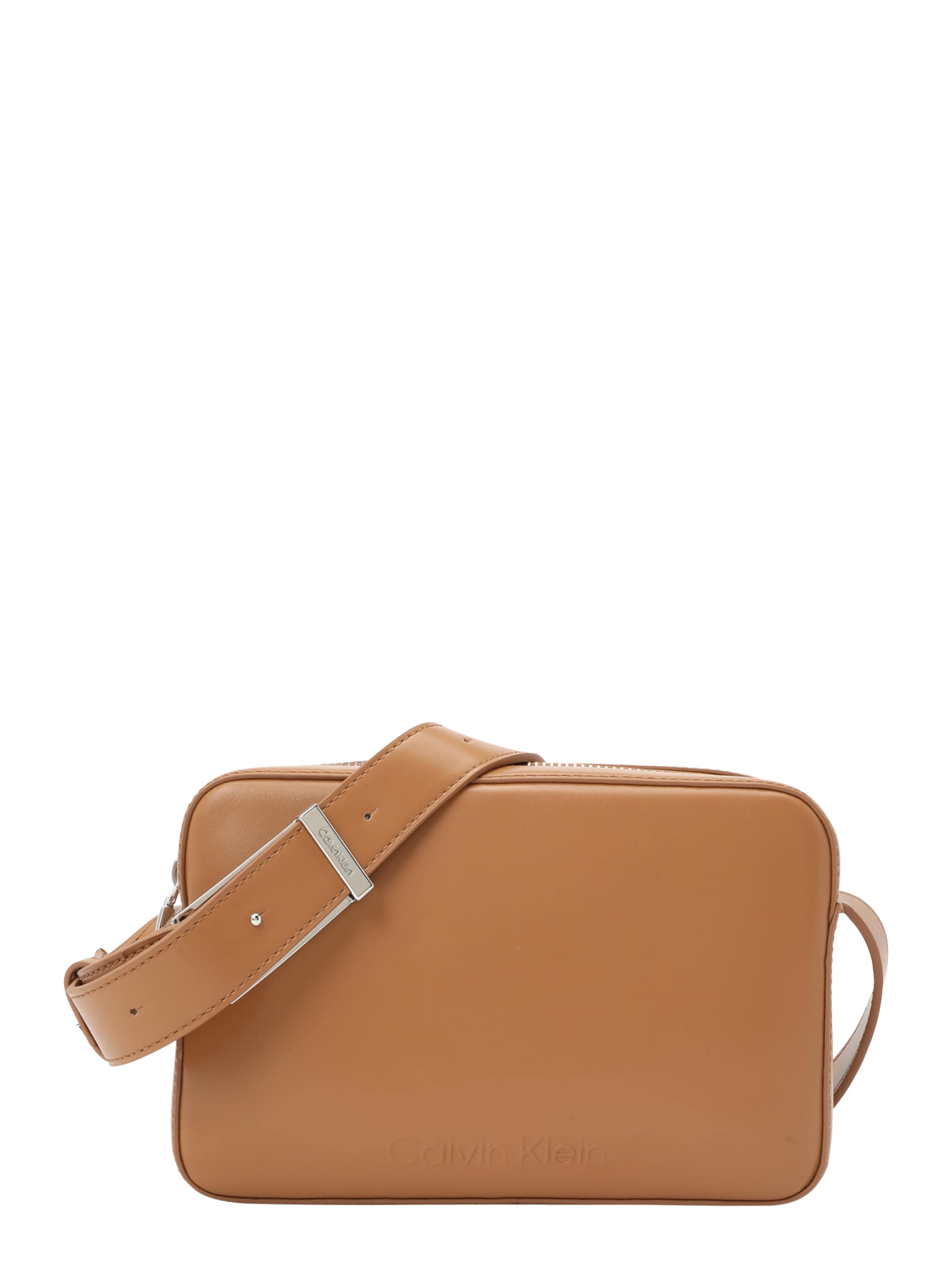 Calvin Klein Õlakott, värv pruun: eest vaates