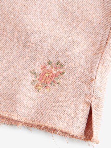 Next Loosefit Jeans i rosa
