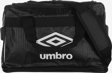 Borsa sportiva di UMBRO in nero: frontale