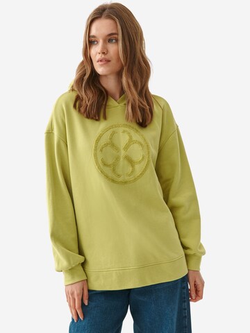 TATUUM Sweatshirt 'PONA' i grønn: forside