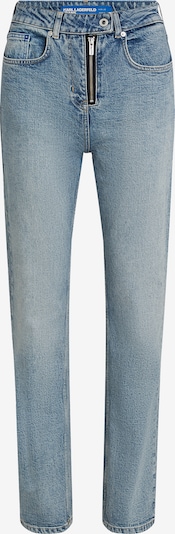 Jeans KARL LAGERFELD JEANS pe albastru, Vizualizare produs