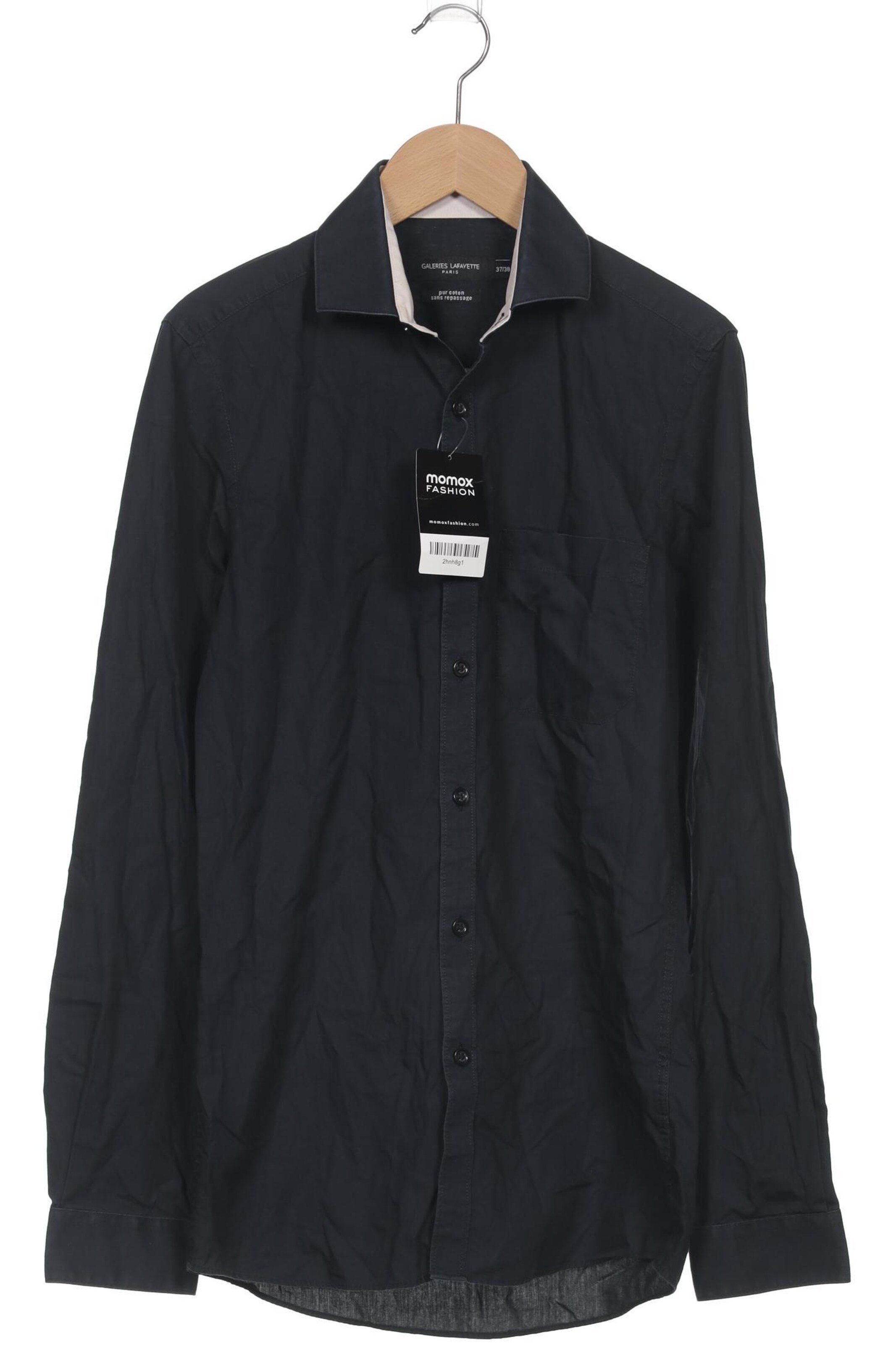 Galeries Lafayette Button Up Shirt in XS in Blue: front