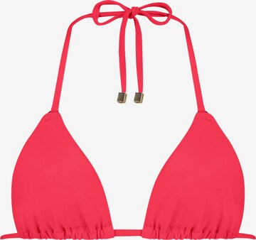 Hunkemöller Triangel Bikinitop 'Doha' in Rood: voorkant