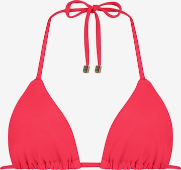 Hunkemöller Triangen Bikiniöverdel 'Doha' i röd: framsida