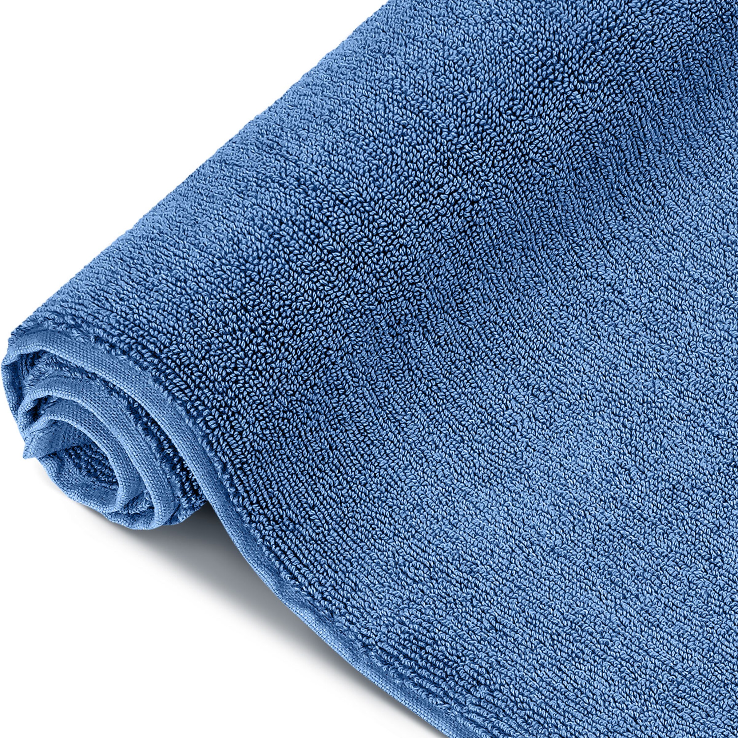 Tapis de bain 'Pura' Herzbach home en bleu