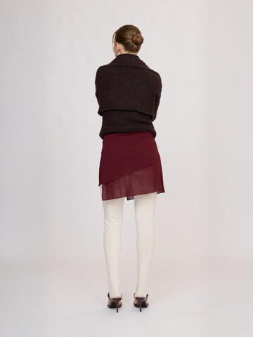 Résumé Skirt ' OceanRS ' in Red: back