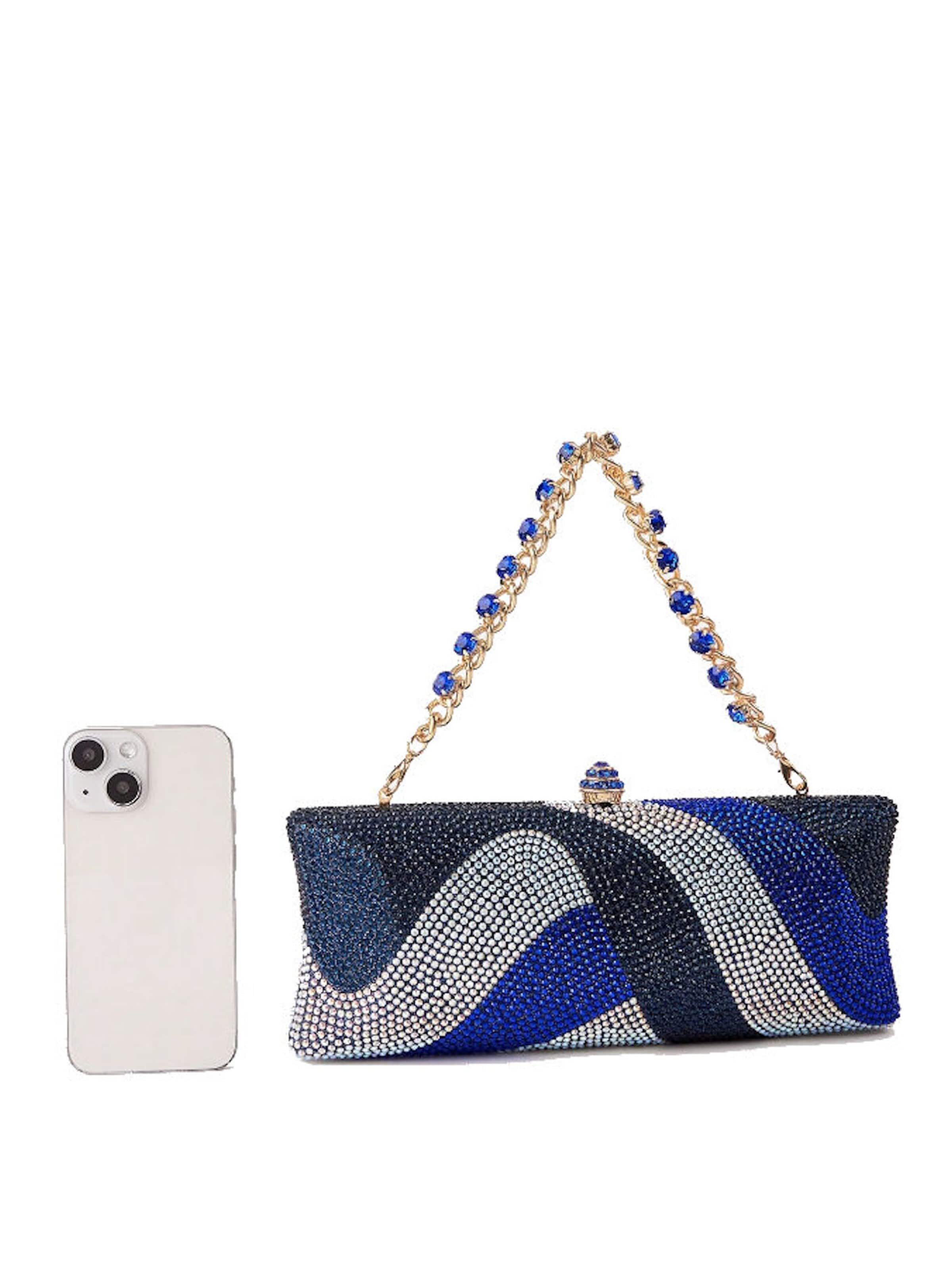 Tomshop24-7 Clutch 'Margo'‌ in Blau