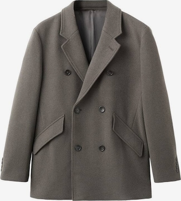 MANGO MAN Between-Seasons Coat 'Dave' in Green: front