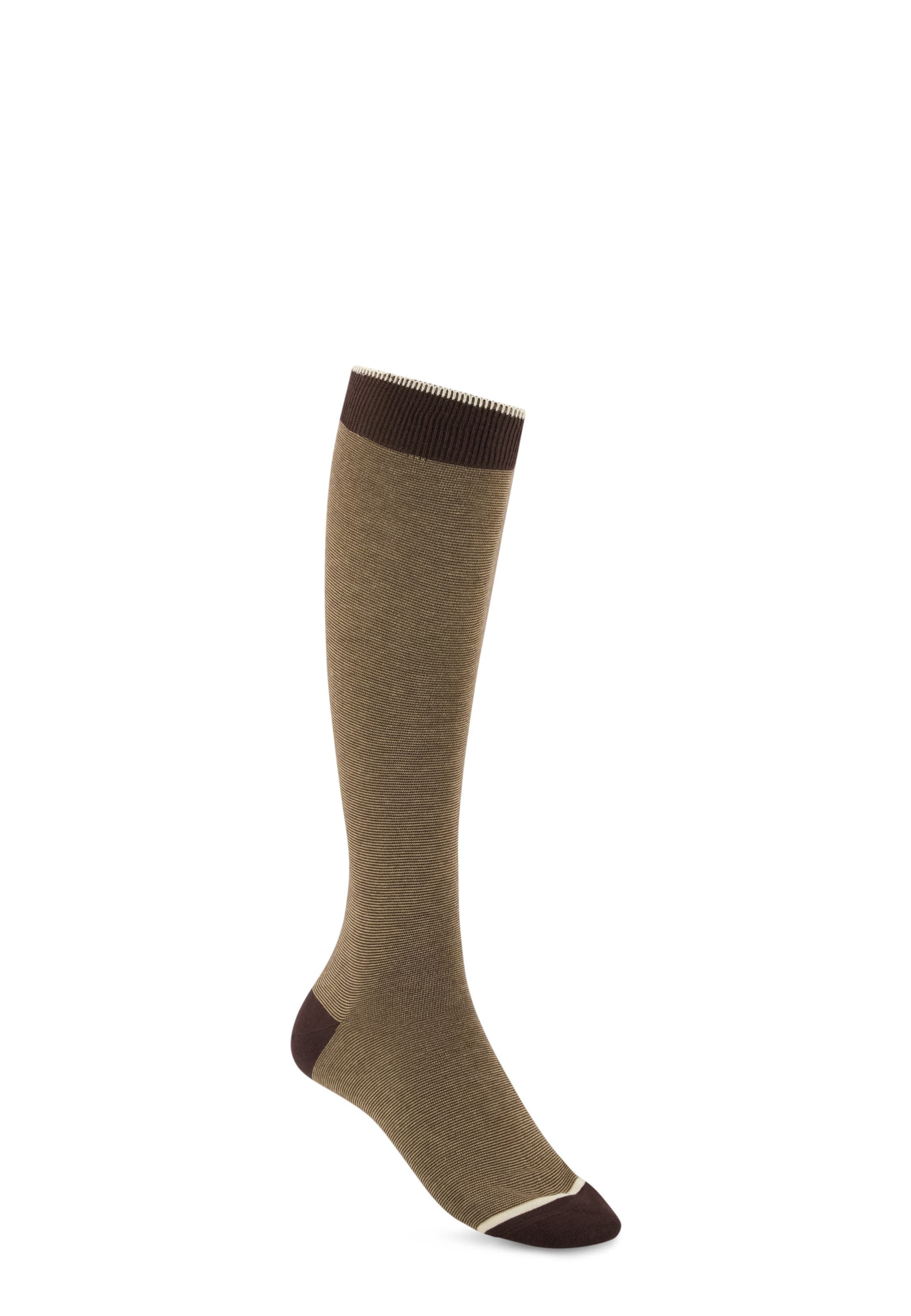 Boggi Milano Socken in Braun: Vorderseite