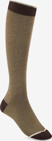 Boggi Milano Socken in Braun: Vorderseite
