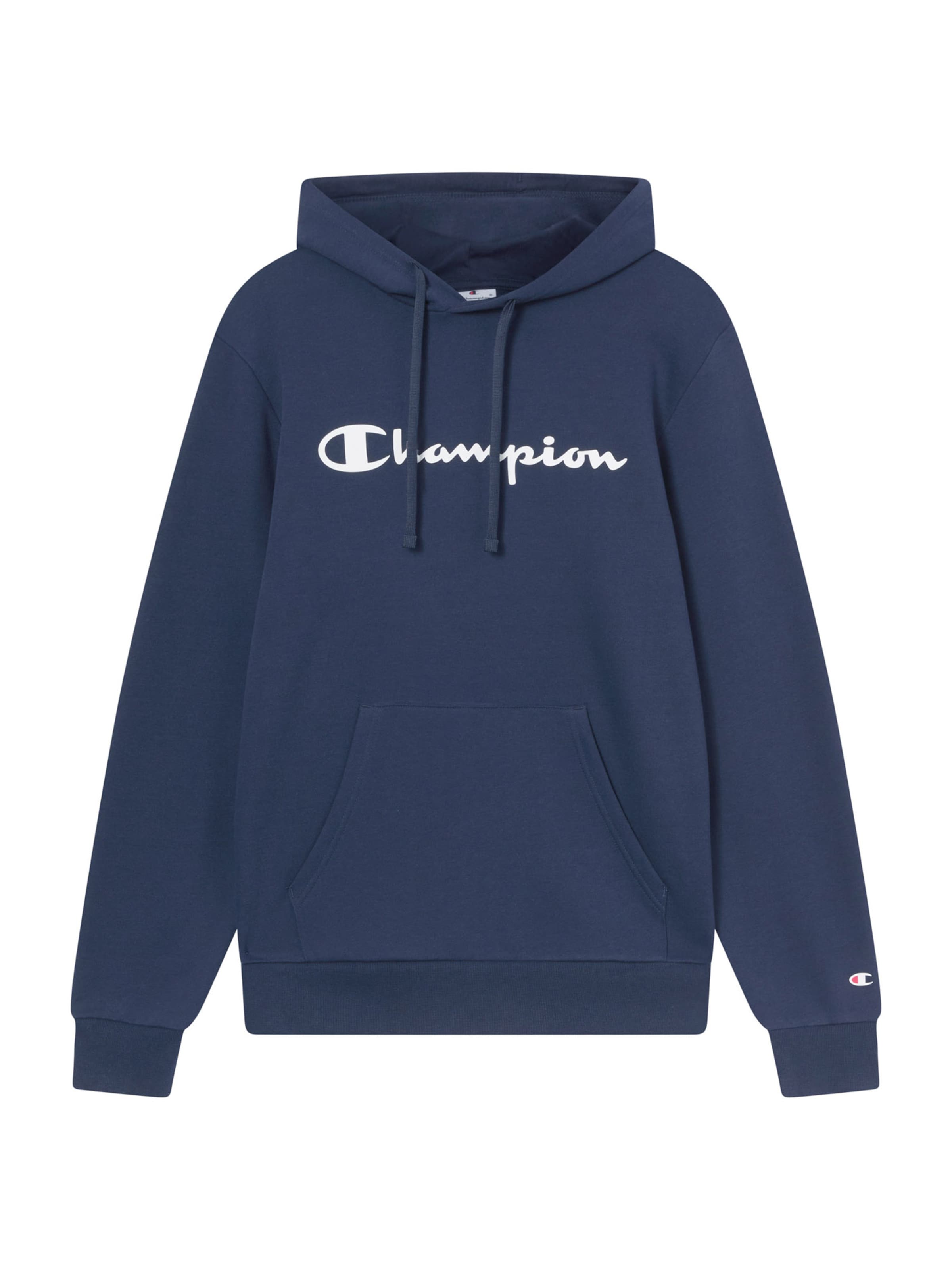 Champion Authentic Athletic Apparel Μπλούζα φούτερ σε ναυτικό μπλε / λευκό, Άποψη προϊόντος