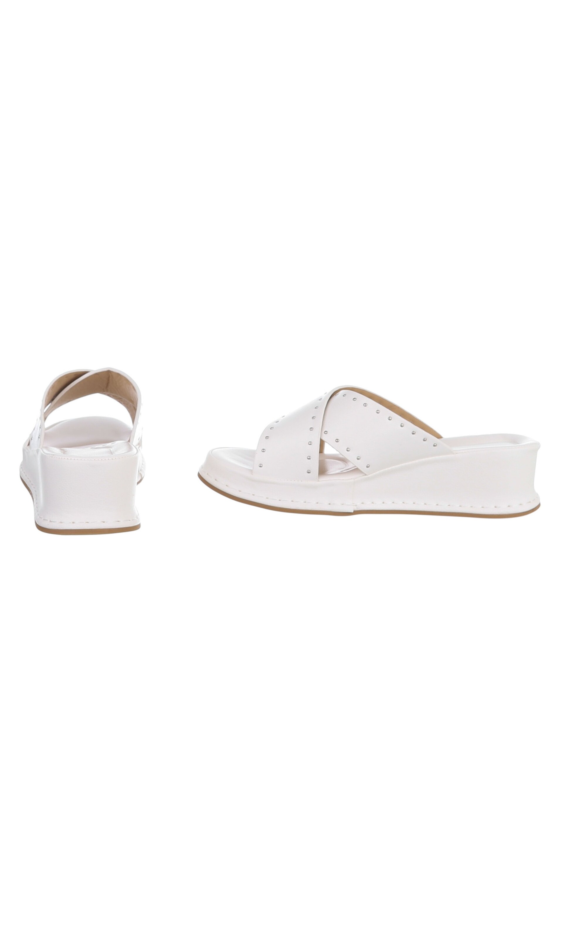 Ital-Design Mules in White