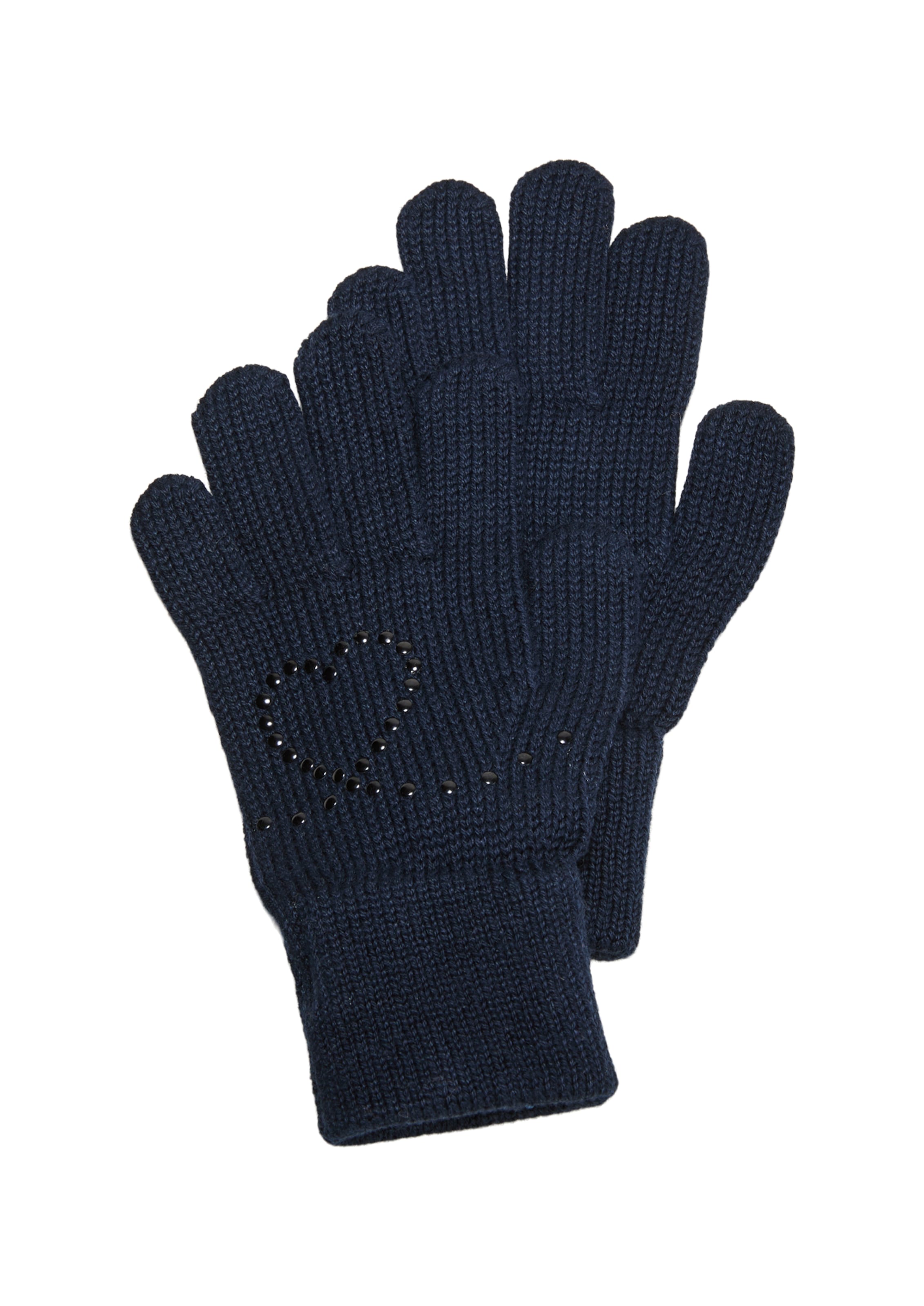 s.Oliver Handschoenen in Blauw: voorkant