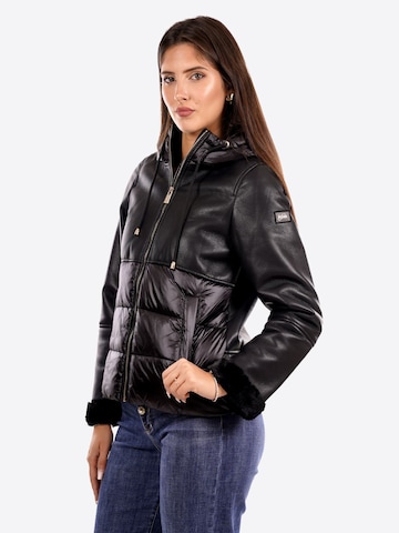 Yes Zee Winterjacke 'Piumino' in Schwarz