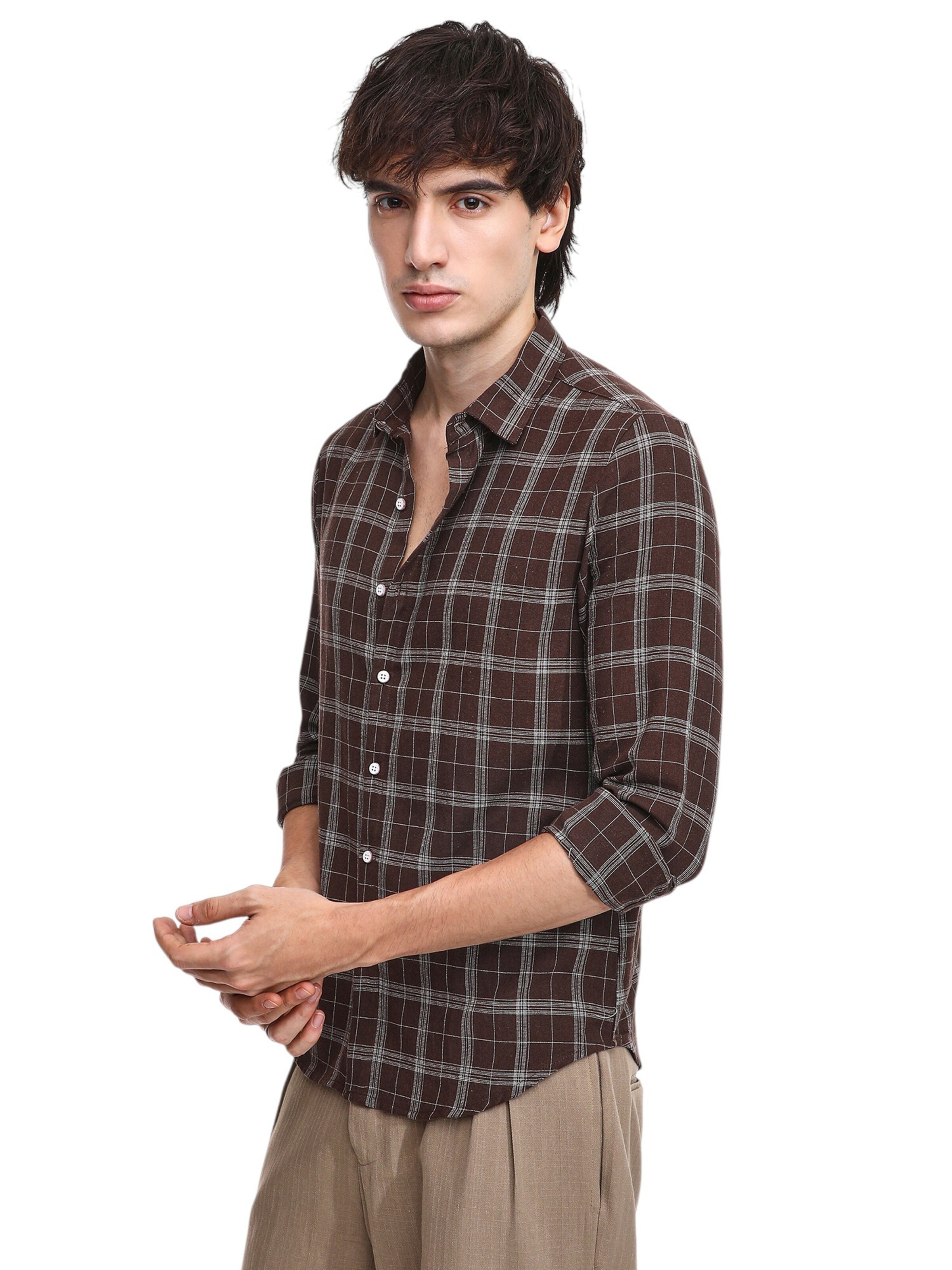 sarkans Campus Sutra Standarta piegriezums Krekls 'Tera'