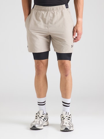 UNDER ARMOUR - regular Pantalón deportivo 'Vanish 2.0' en gris: frente