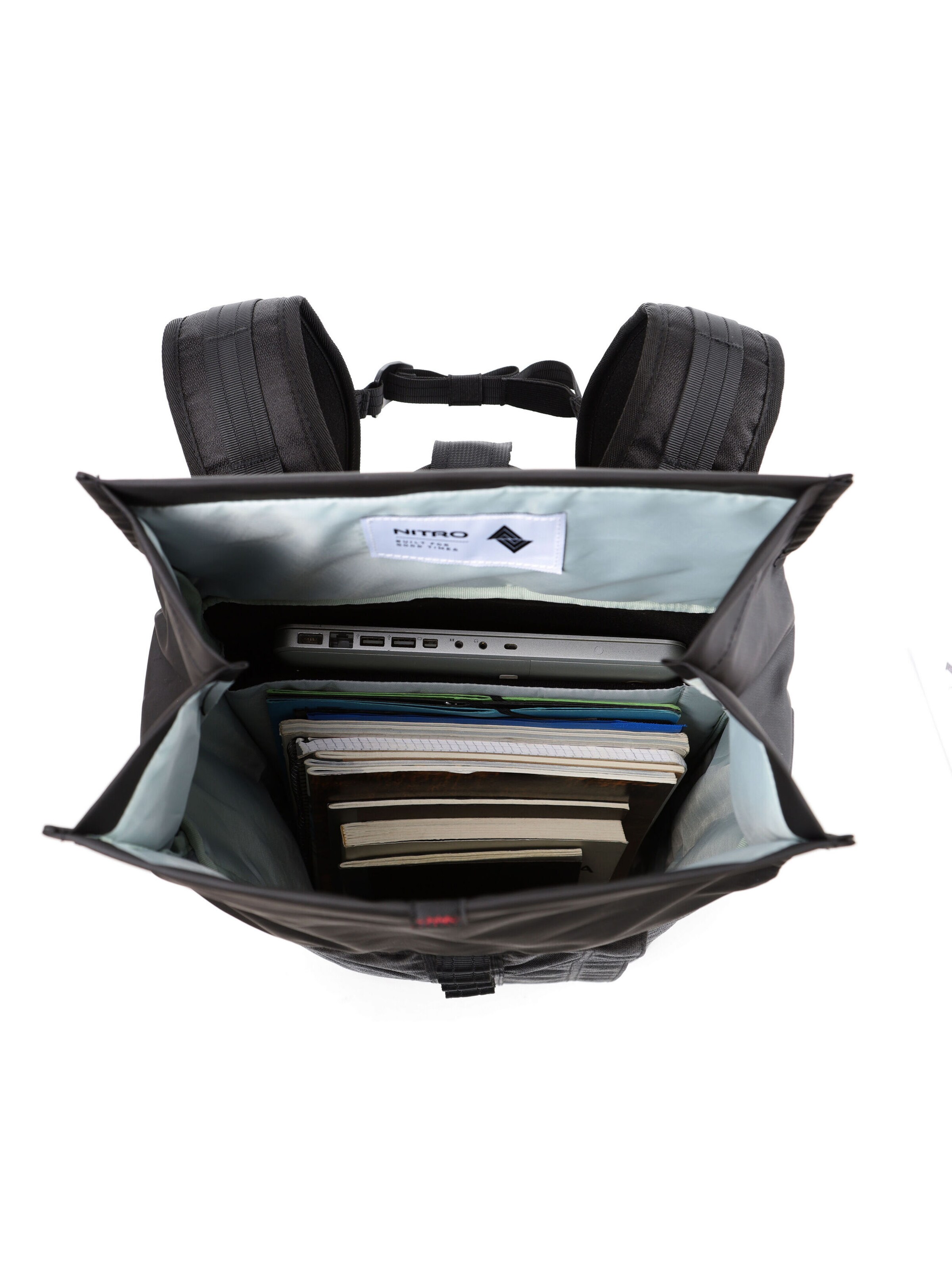 NitroBags Rugzak 'Scrambler' in Zwart